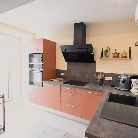 Maison De Charme Pres Des Volcans D'auvergne Avec Jardin, Terrasse, Cheminee, Ping-pong, Et Equipe. - Fr-1-742-557 度假居 *