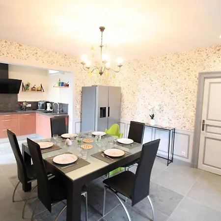 Maison De Charme Pres Des Volcans D'auvergne Avec Jardin, Terrasse, Cheminee, Ping-pong, Et Equipe. - Fr-1-742-557 *